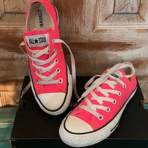 Hot Pink Converse, great condition